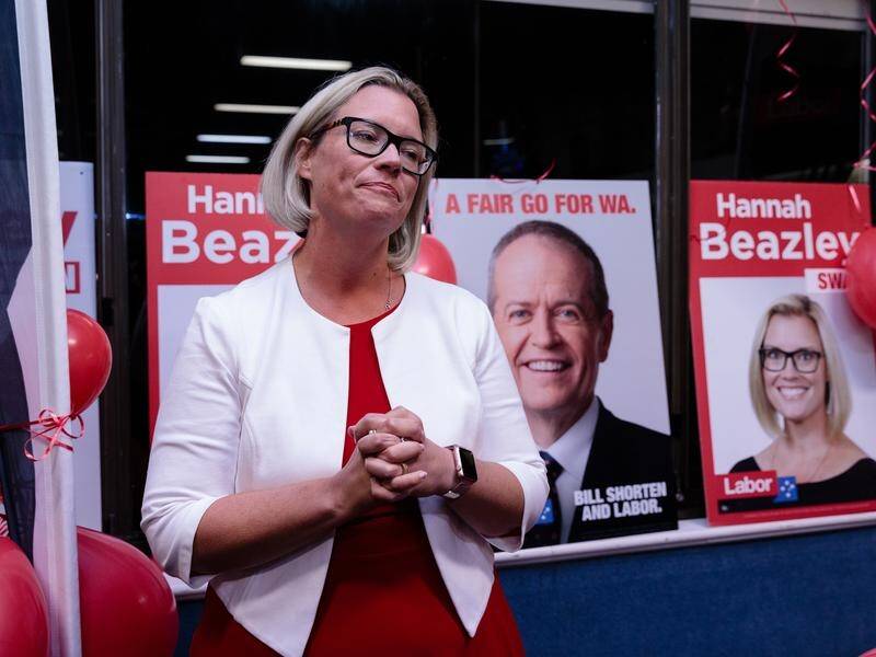 Labor's Hannah Beazley appears to have fallen short in her bid to win the WA seat of Swan.