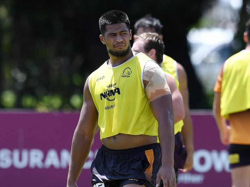 Payne Haas will miss the Broncos' opening four NRL games.