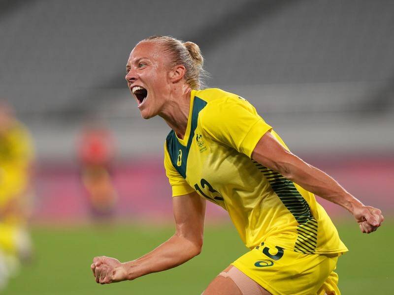 Matildas midfielder Tameka Yallop has tested positive for COVID-19 as the Asian Cup in India.
