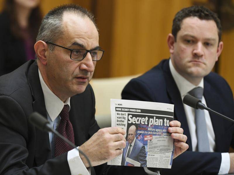 Home Affairs chief Mike Pezzullo says the publication of a classified document is unacceptable.