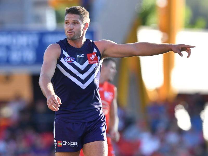 Jesse Hogan could play in defence for the Dockers against the Giants.