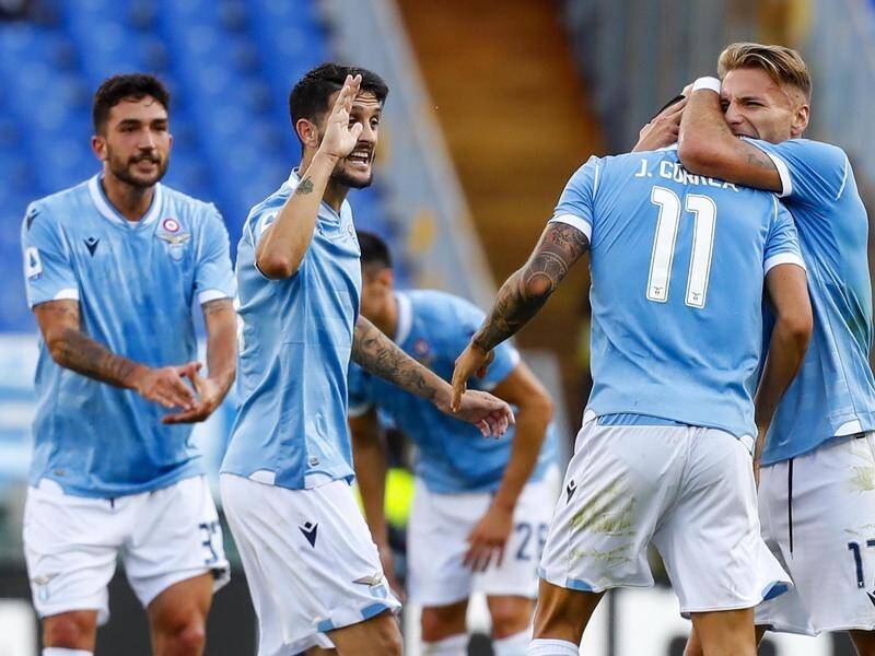 Lazio have come back from three goals down to draw 3-3 with Atalanta.