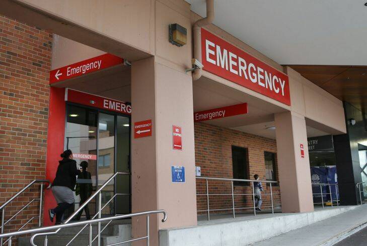 17.07.17-St George Hospital Emergency dept.Picture John Veage