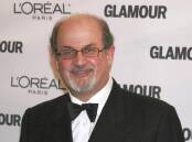 Salman Rushdie's family say he's still severely injured but his usual sense of humour is intact. (AP PHOTO)