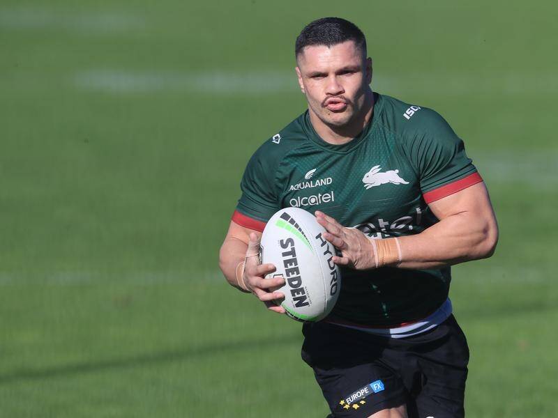 South Sydney star James Roberts has returned to training after a stint in a rehab centre.