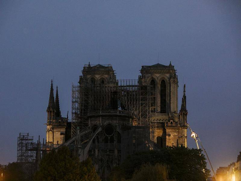 Party leaders on the campaign trail share their memories and sadness after the Notre Dame fire