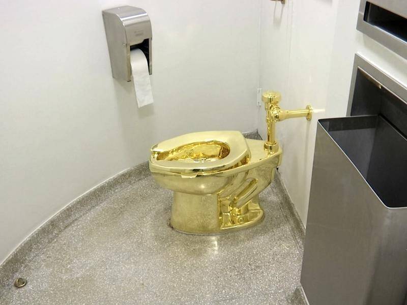 British police are hunting thieves who stole a solid gold, $US5 million toilet from Blenheim Palace.