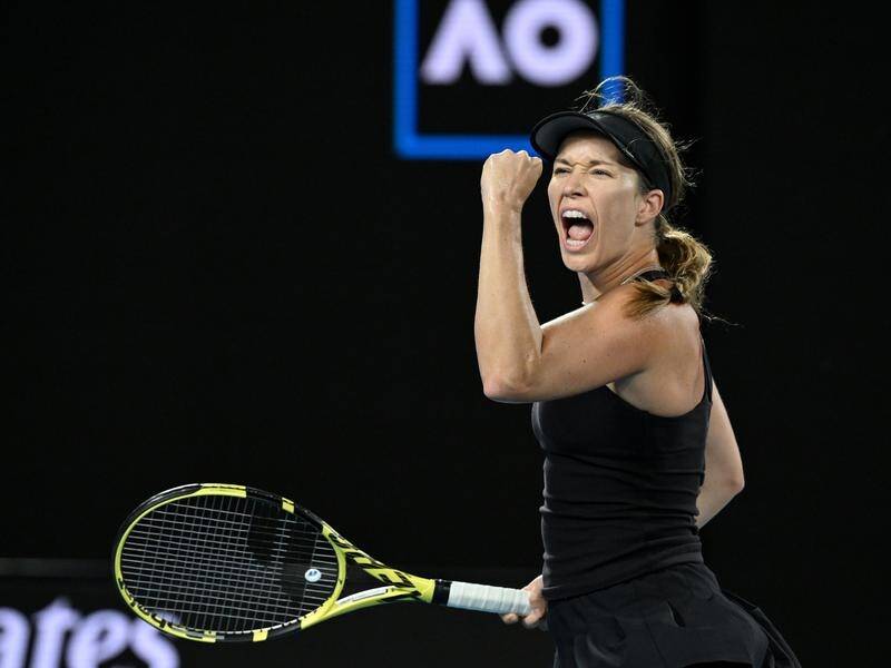American Danielle Collins (pic) will face world No.1 Ash Barty in the Australian Open final.