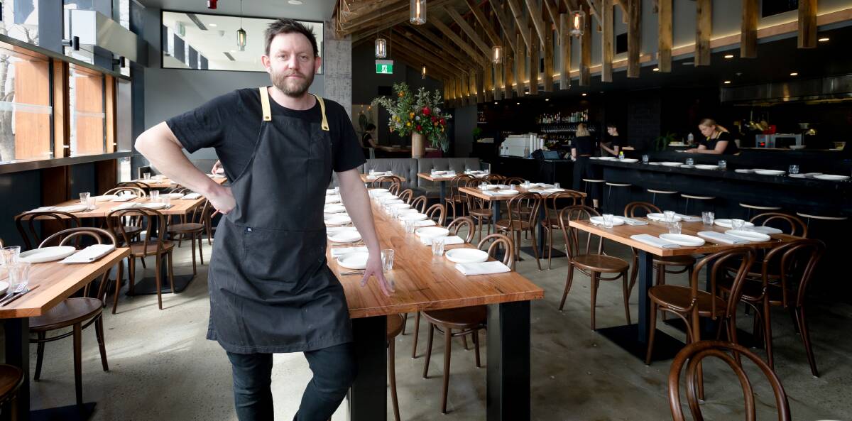 The rules are about to ease for Sean McConnell at Canberra's Rebel Rebel restaurant. Picture: Elesa Kurtz