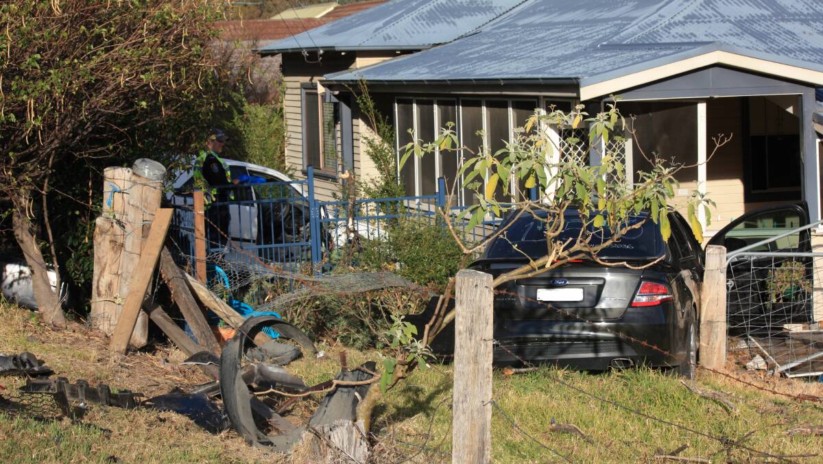 Kurrajong  accident: Former councillor Dianne Finch  is in a critical condition in hospital after  a two-car accident in  Kurrajong Village.  Picture: Top Notch