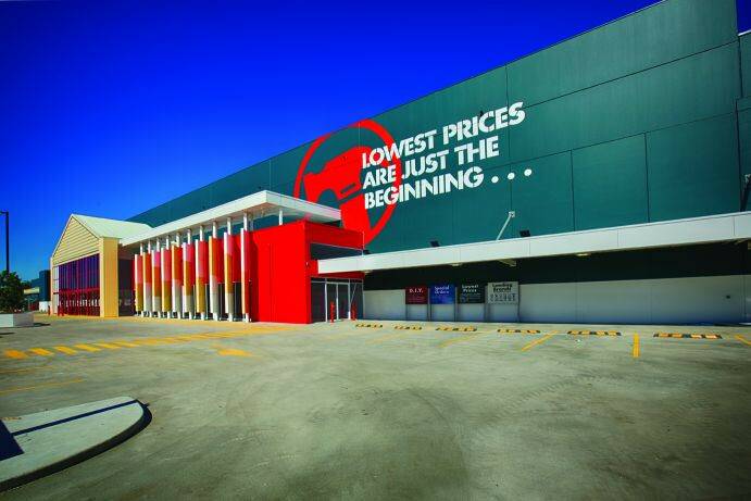 The Bunnings store set to open at Marsden Park.