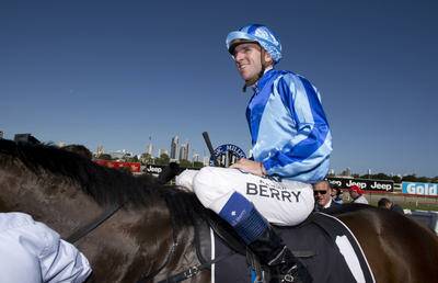 Nathan Berry was farewelled at Rosehill Gardens following his death last Thursday. 