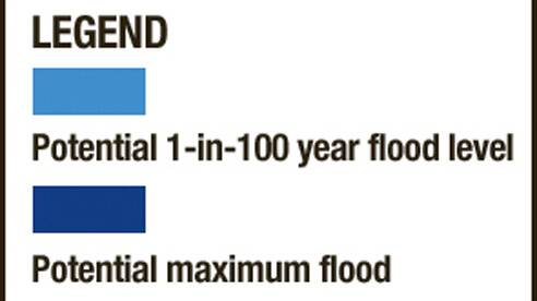 Major floods guaranteed