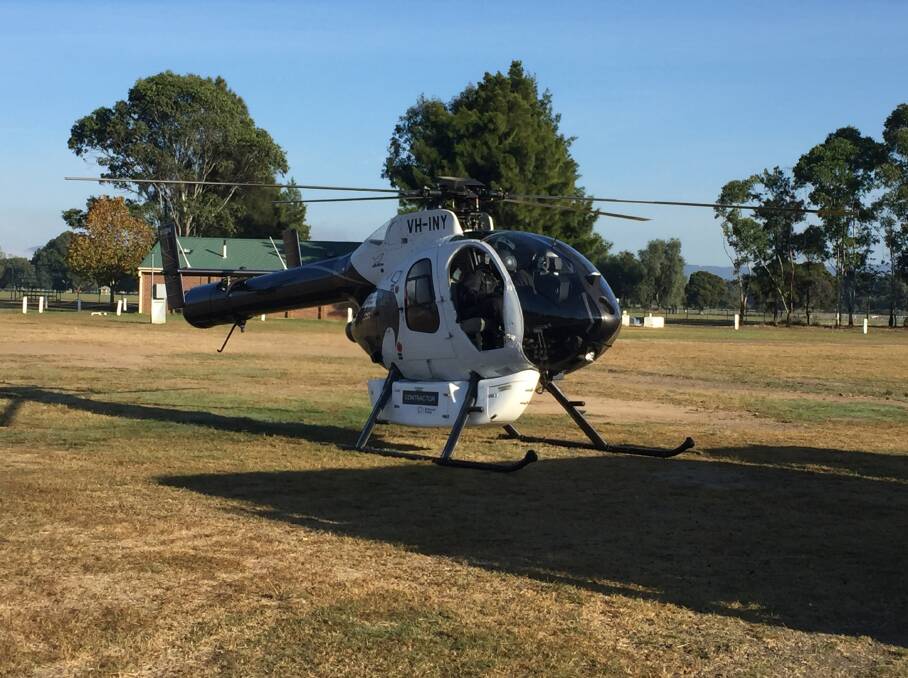 Aerial patrols for bushfire safety preparations