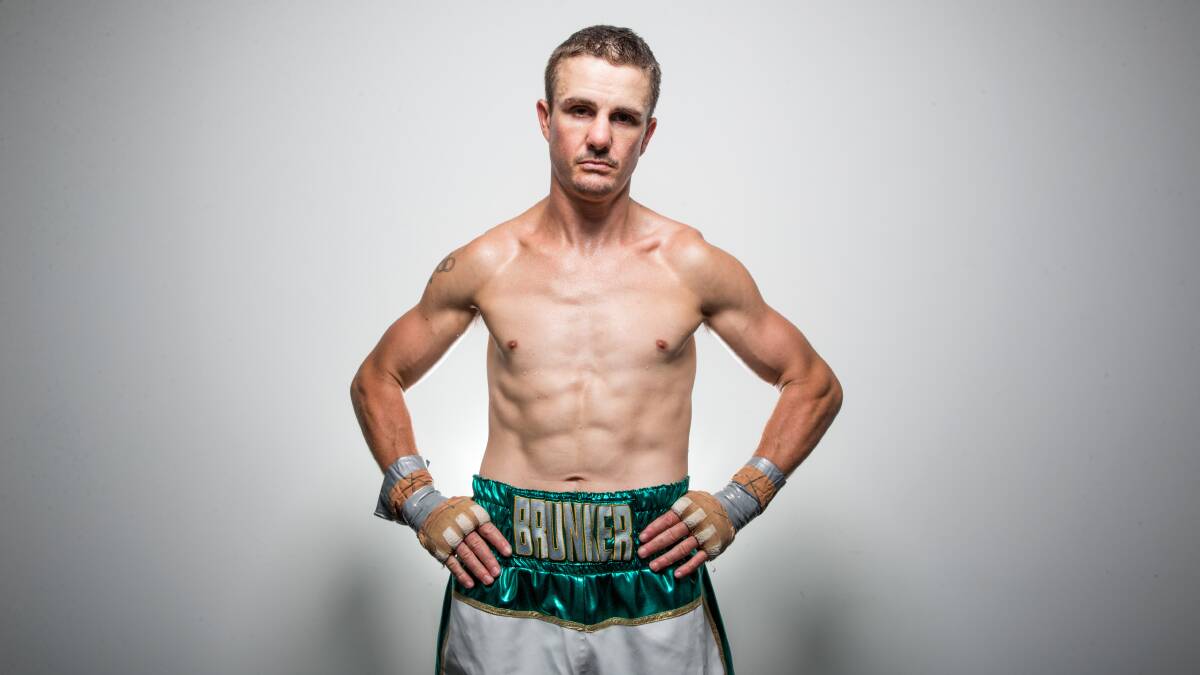EYES ON THE PRIZE: Richmond Boxer Joel Brunker is back in the gym following a second round win against Indonesian opponent Jason Butar Butar on Friday. Picture: Geoff Jones