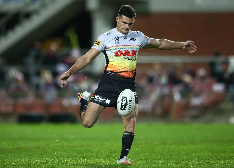 TOP FORM: Penrith Panther Nathan Cleary. Photo: Jason McCawley/Getty Images