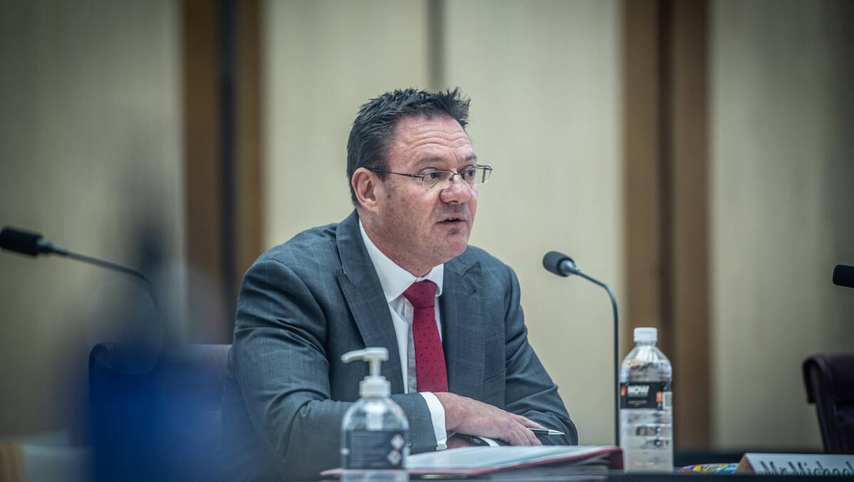 Australian Criminal Intelligence Commission chief Michael Phelan. Picture: Karleen Minney
