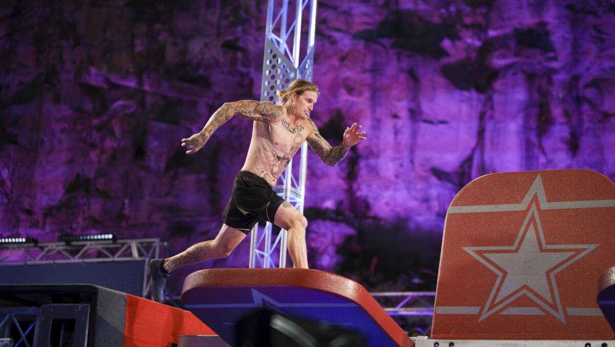 Daniel Walker watched American Ninja Warrior for years, and jumped at the chance to compete on the Australian version. Picture: Channel 9