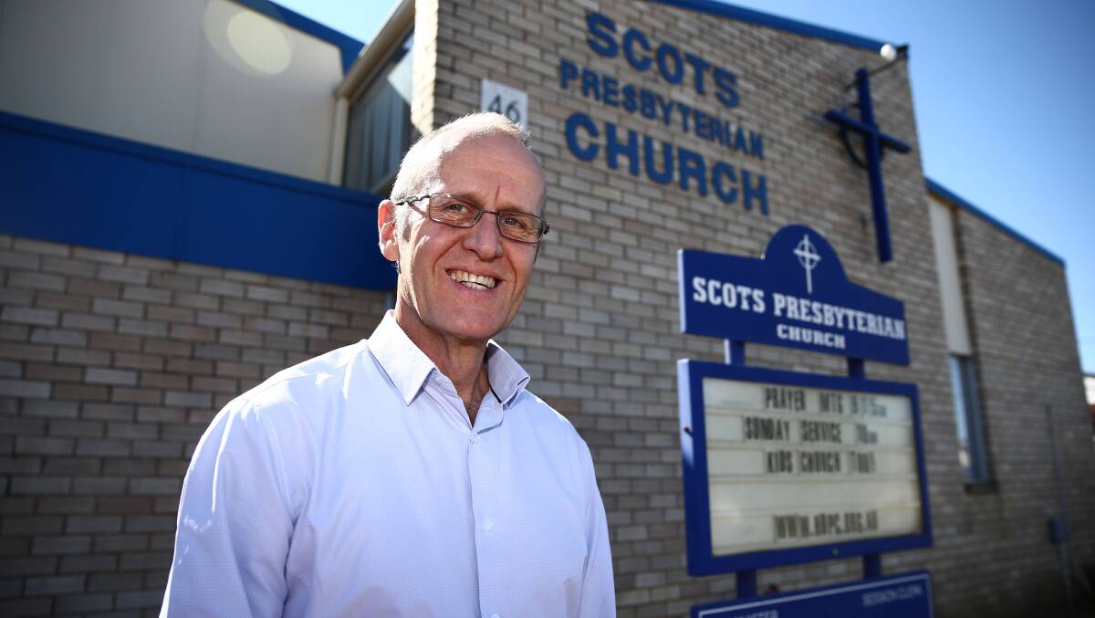 Pastor Bob Thurlow. Picture: Geoff Jones